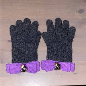 Cashmere Coach Gloves